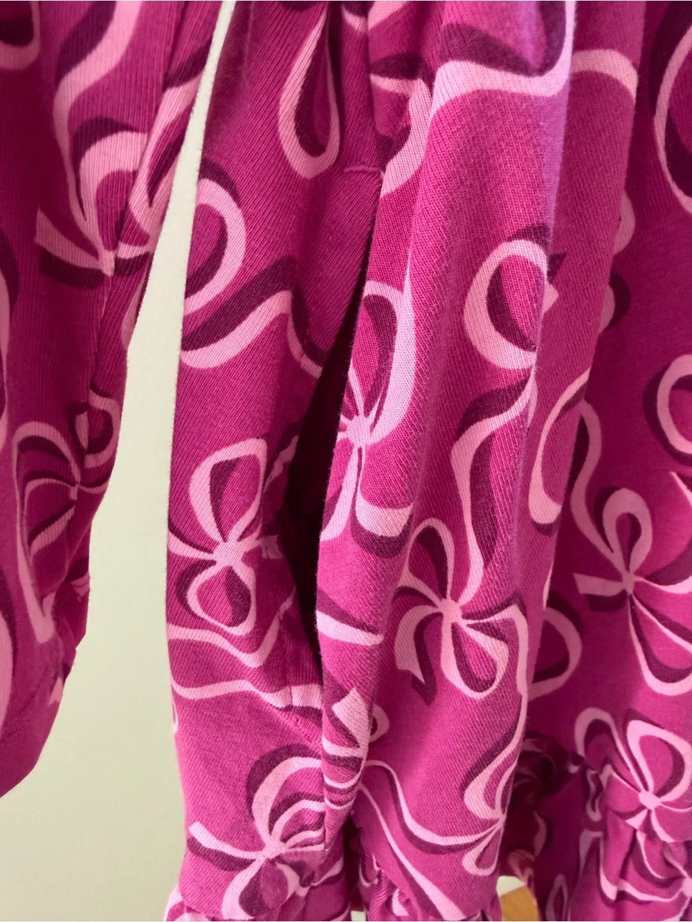 Hanna Andersson | Girls Printed Flutter Skater Dress |  Peek a Bow | Size 3T
